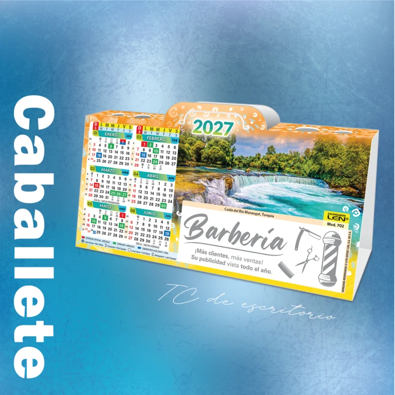 Tc - Calendario de Caballete