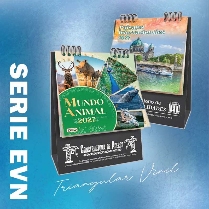 Evn - Calendario de Base Vinil Negra