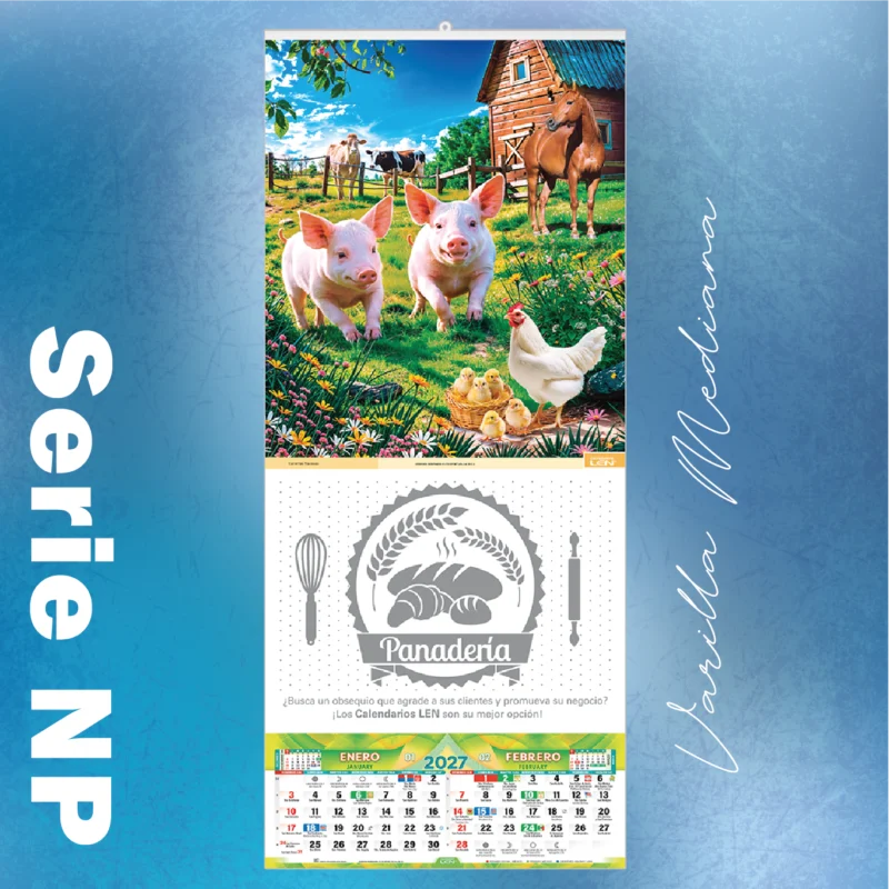 NP - Calendario de Varilla Mediana, Complementarios