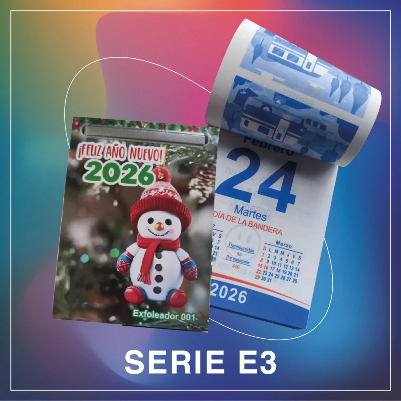 E3 - Calendario Exfoliador Día x Día Eco