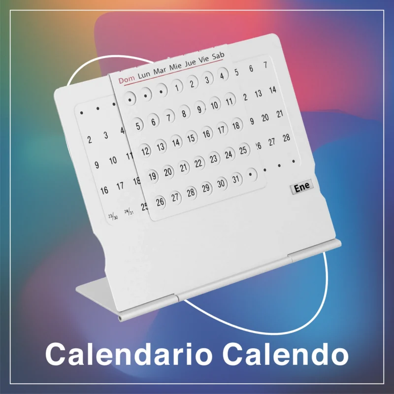 FP-O077 Calendario Metálico Calendo