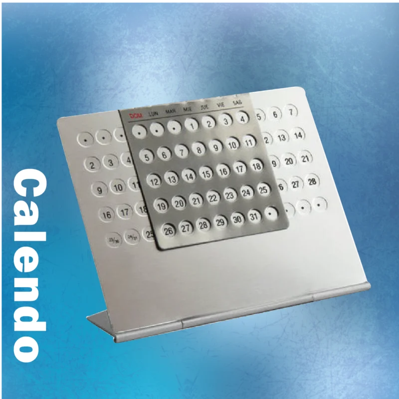 FP-O077 Calendario Metálico Calendo