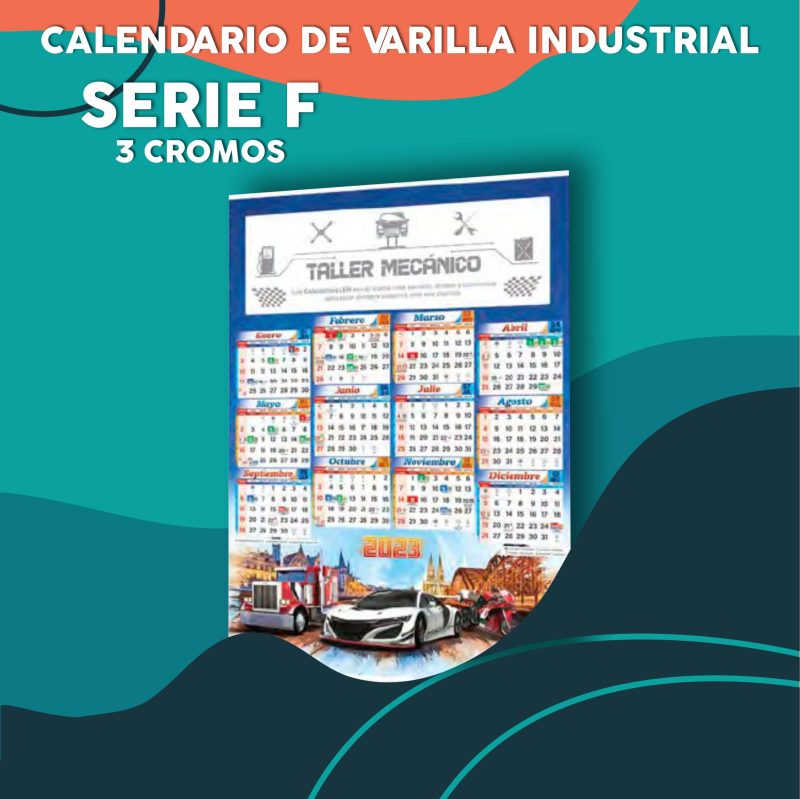 F - Calendario de Varilla, Industrial