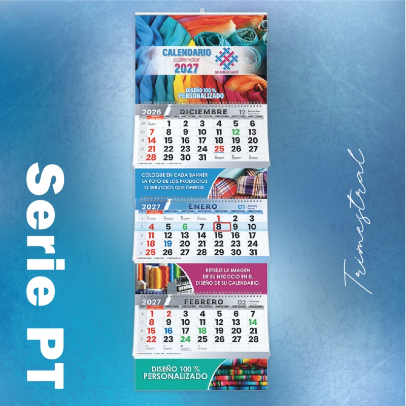 PT-Trimestral 100 % personalizado