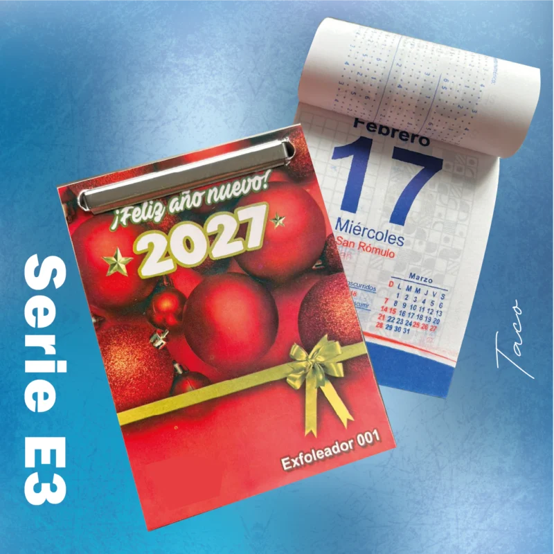 E3 - Calendario Exfoliador Día x Día Eco