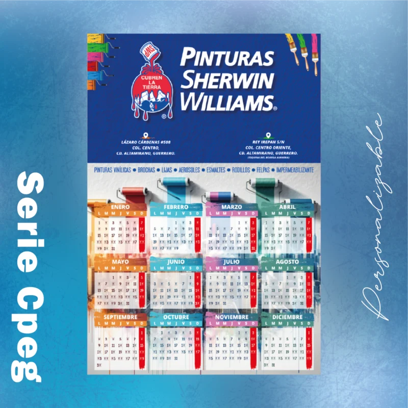 CPEG - Calendario 100% Personalizable